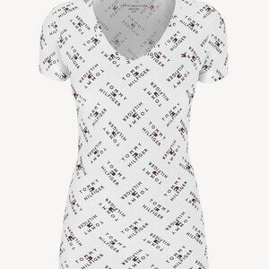 TOMMY HILFIGER:  T-shirt feminina Tommy Hilfiger - white